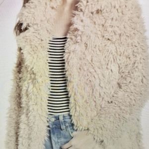 NWT Thread+Supply Sully Faux Fur Shearling Jacket